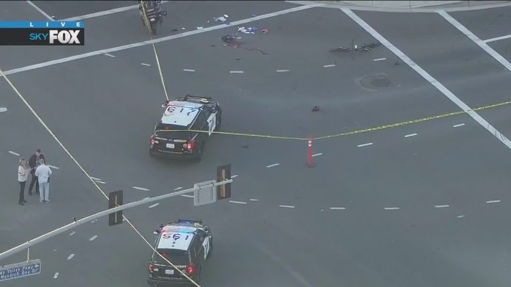 Bicyclist hit by vehicle in Dana Point